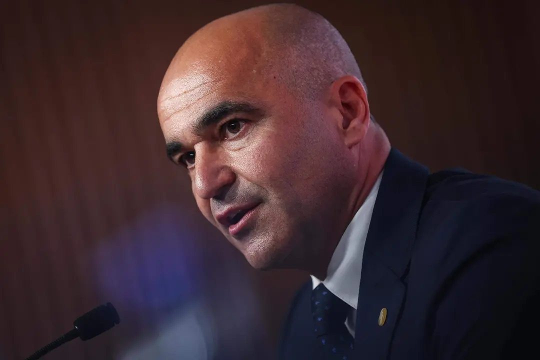 El seleccionador de Portugal, Roberto Mart&iacute;nez, anunci&oacute; este martes la lista de 26 jugadores que viajar&aacute;n en junio a la Eurocopa de Alemania. EFE/EPA/RODRIGO ANTUNES
