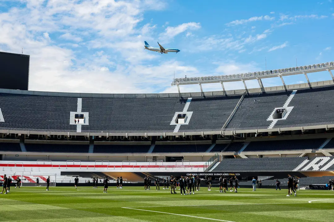 Fotograf&iacute;a de archivo del estadio M&aacute;s Monumental en Buenos Aires (Argentina). EFE/ Antonio Lacerda