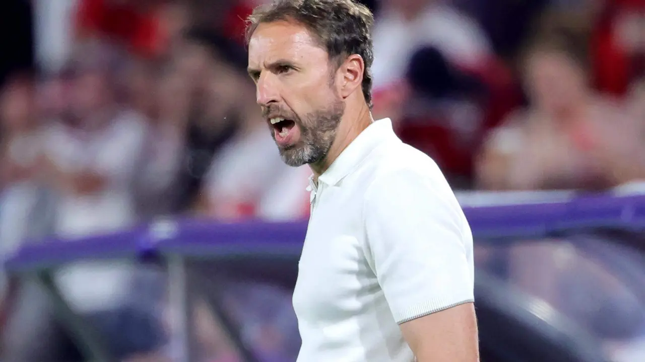 Gareth Southgate, seleccionador de Inglaterra. EFE/EPA/OLIVIER MATTHYS/Archivo